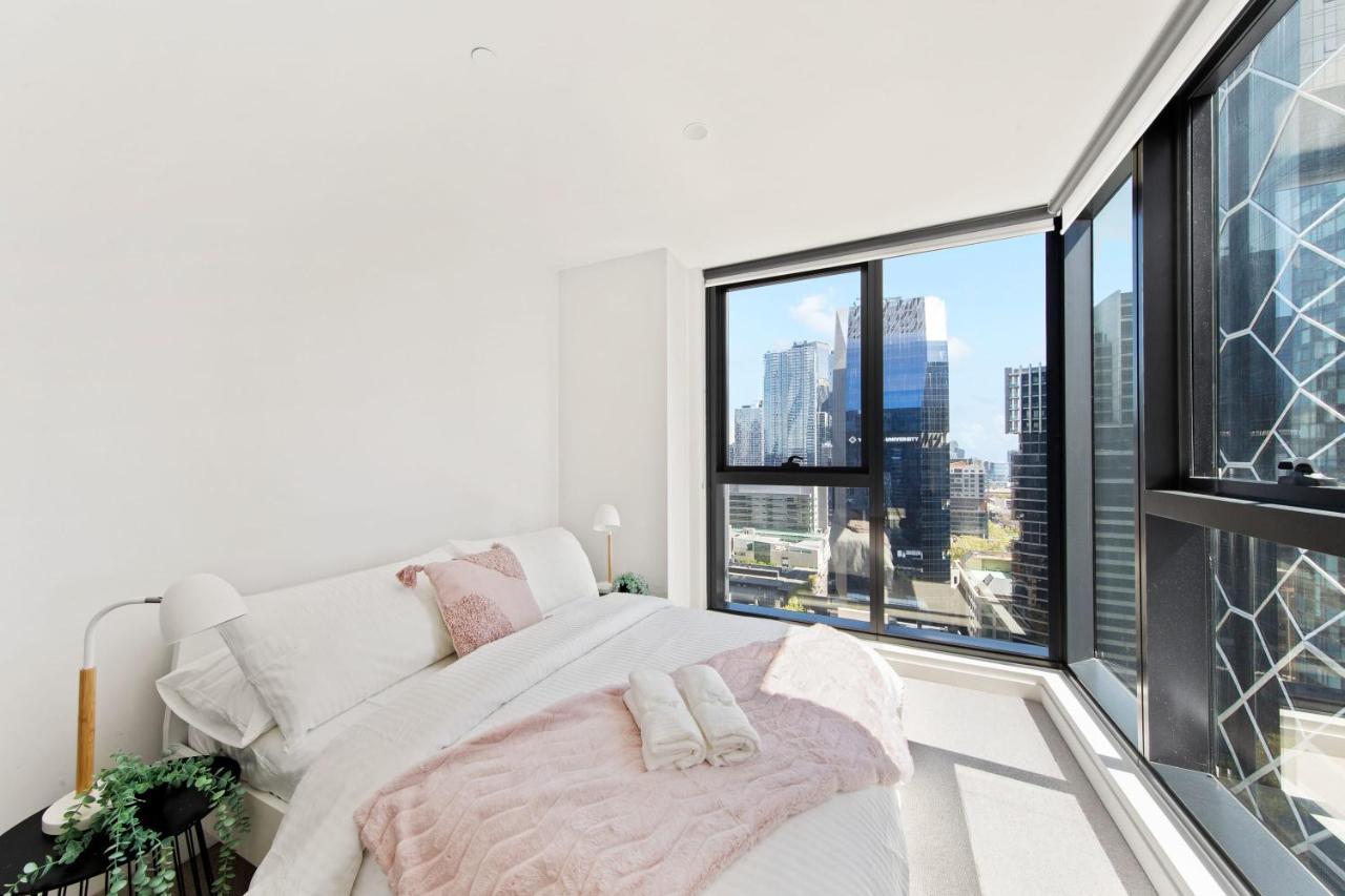 Cozy 2Br Apt Next To Melbourne Central City Views المظهر الخارجي الصورة